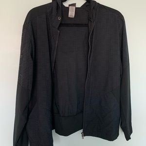 Mesh workout jacket